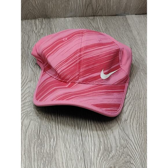 NIKE Womens Hat Cap Hat Golf Pink One Size Adjustable Lightweight Clean 619764 - Picture 9 of 9